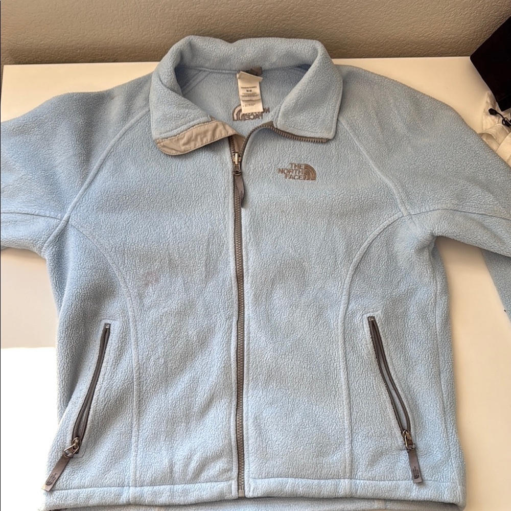 The North Face Sky Blue Fleece Jacket